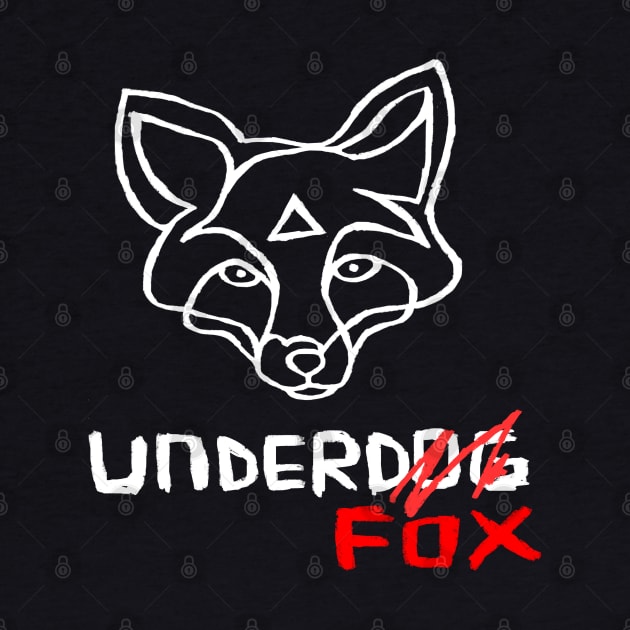 Fox Humor, Underfox Vs Underdog, Funny Fox Joke by badlydrawnbabe